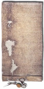 obrázek kopie Magna Carty z roku 1225