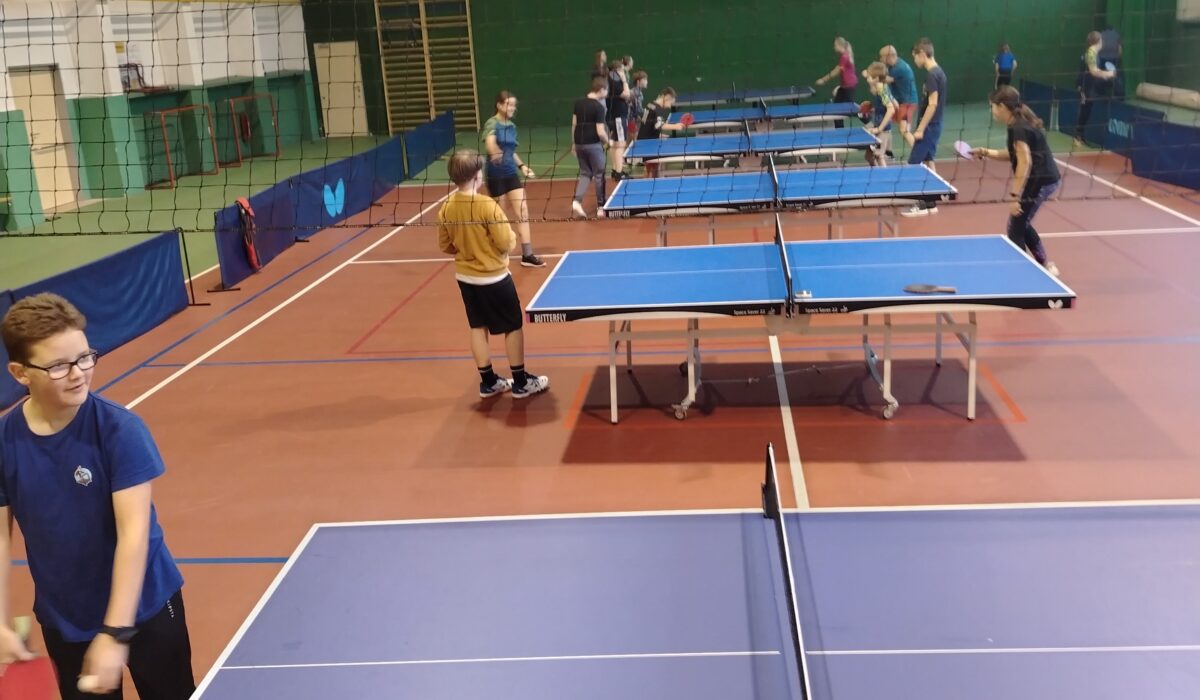 Stolní tenis - soutěžní hraní dětí a mládeže 6 až 19 let